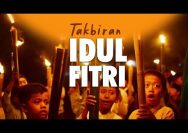 Teks Takbiran Idul Fitri Lengkap dan Terjemahannya