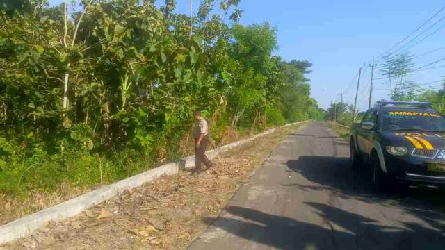 Polsek Solokuro Intensifkan Patroli Karhutla di Kawasan Hutan, Antisipasi Kebakaran dan Pohon Tumbang saat Musim Kemarau
